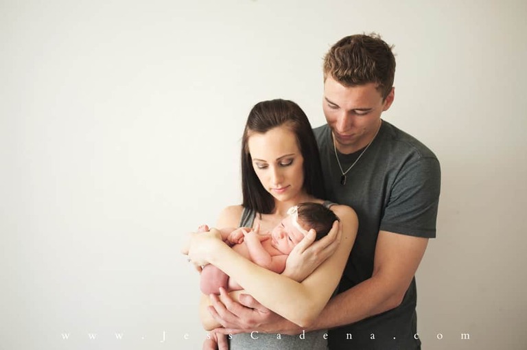 Tatum Newborn Portraits © Jess Cadena Photography Bakersfield CA-1