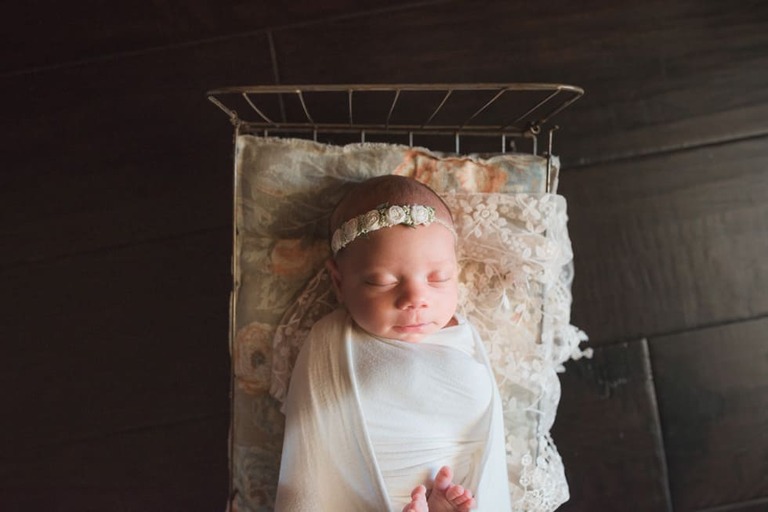 Sweet Grace Newborn Photographer Bakersfield