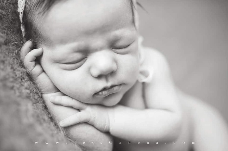 Tatum Newborn Portraits © Jess Cadena Photography Bakersfield CA-9