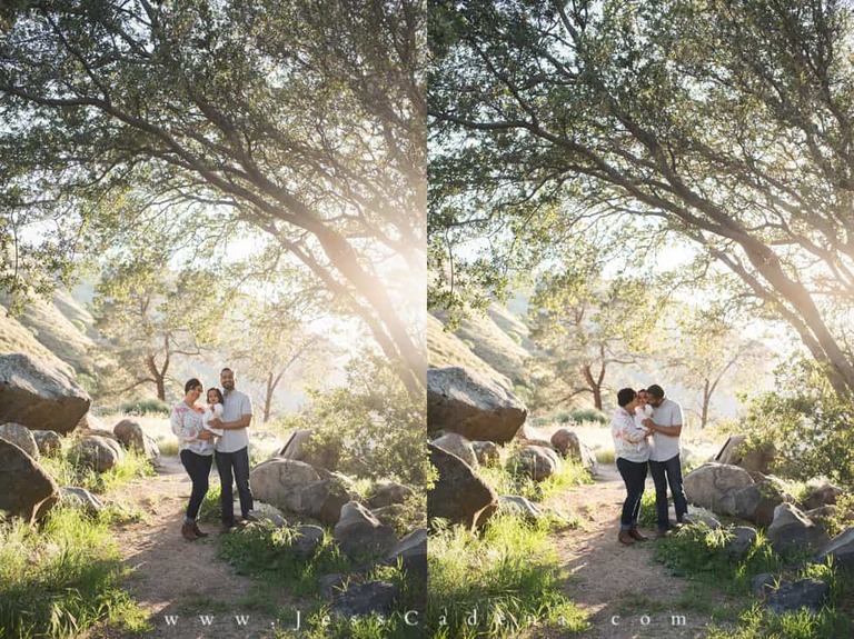 Family Session in the Bakersfield Mountains