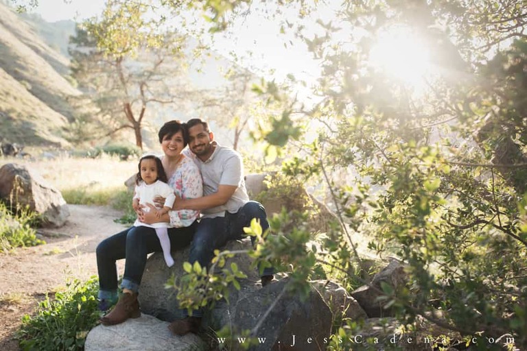 Family Session in the Bakersfield Mountains