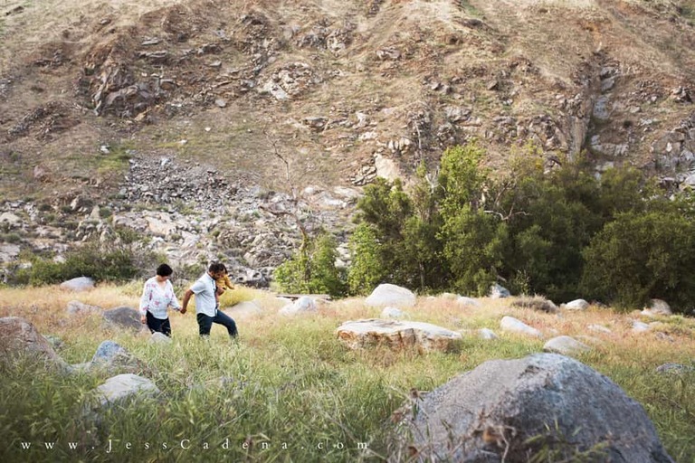 Family Session in the Bakersfield Mountains
