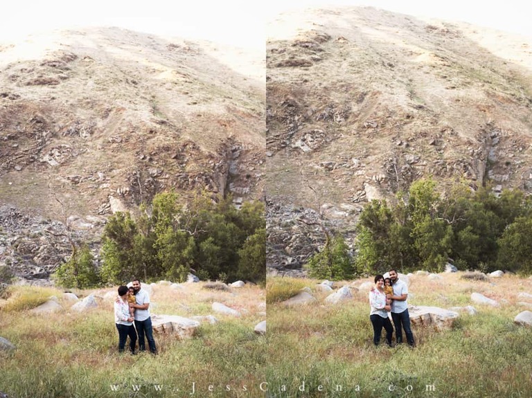 Family Session in the Bakersfield Mountains