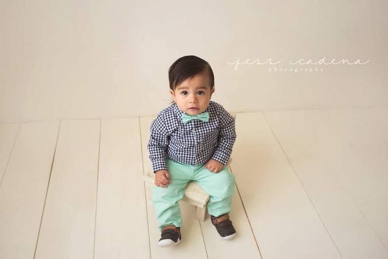 First birthday studio session Bakersfield ca