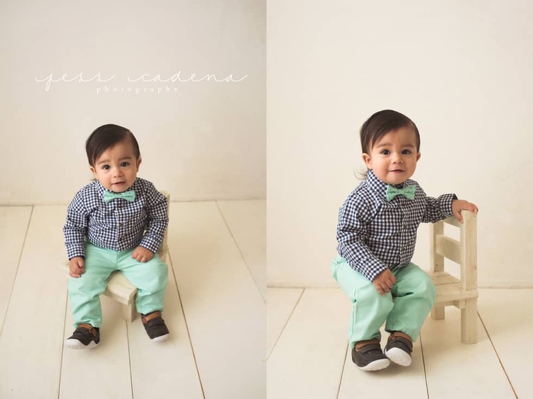 First birthday studio session Bakersfield ca