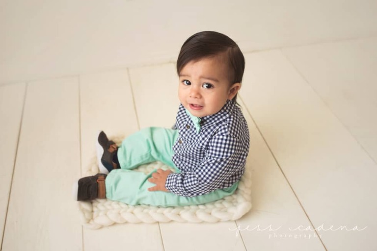 First birthday studio session Bakersfield ca