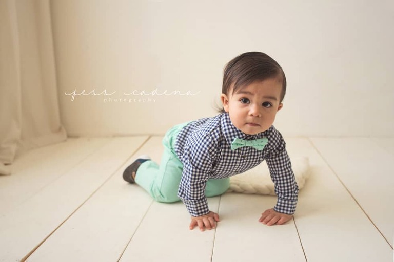First birthday studio session Bakersfield ca