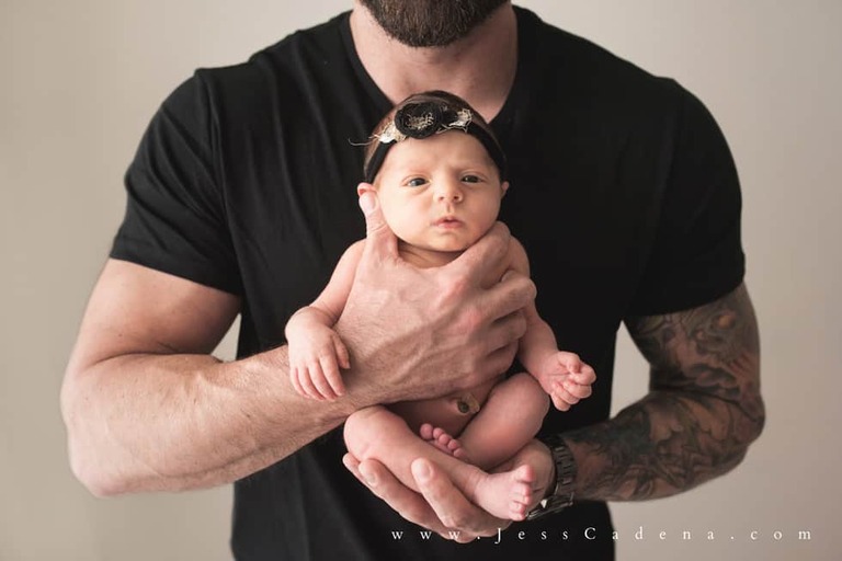 Christmas Newborn Session Bakersfield Photographer