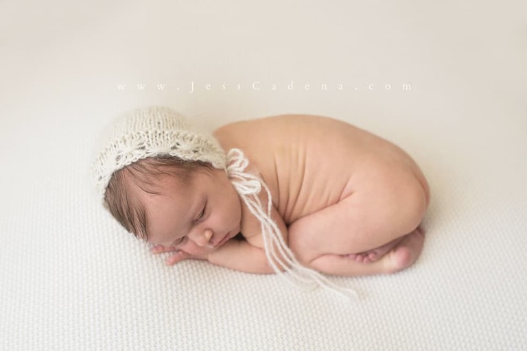 Floral Girl Newborn Photographer Bakersfield