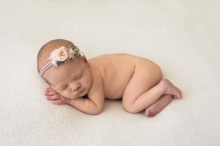 Succulents Newborn Photography Bakersfield