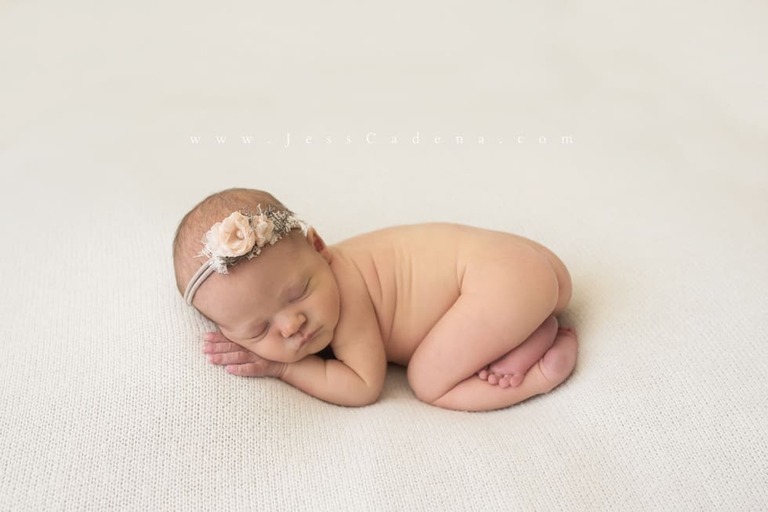 Succulents Newborn Photography Bakersfield