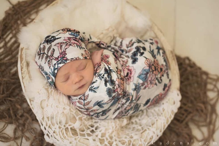 Succulents Newborn Photography Bakersfield