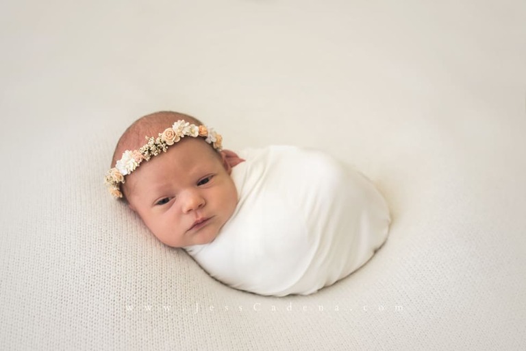 Succulents Newborn Photography Bakersfield