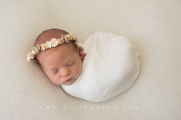 Succulents Newborn Photography Bakersfield