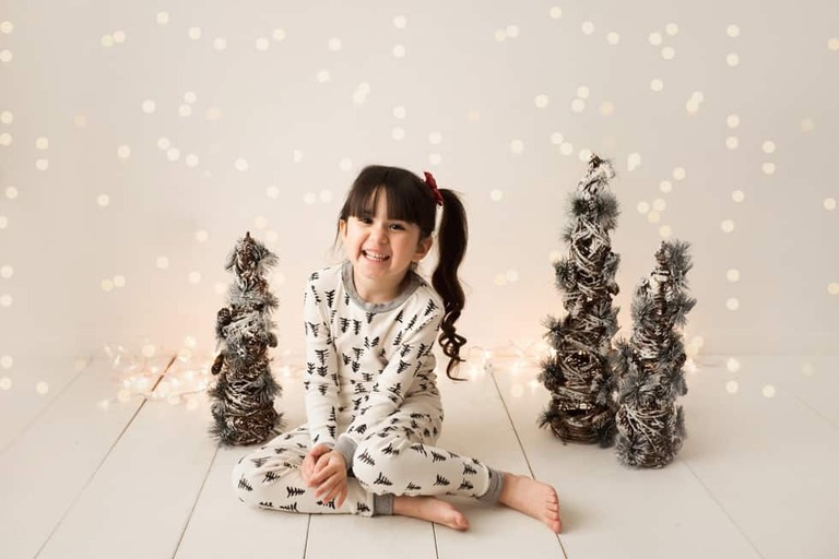 Christmas Mini Studio Mini Session Bakersfield California Photographer