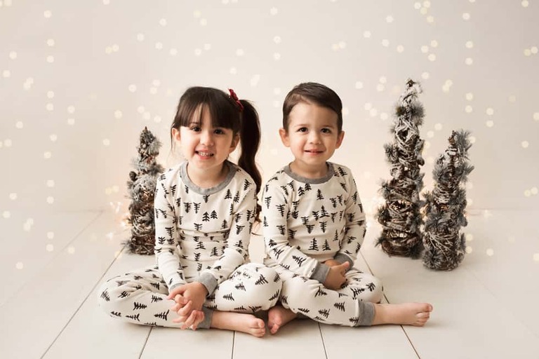 Christmas Mini Studio Mini Session Bakersfield California Photographer