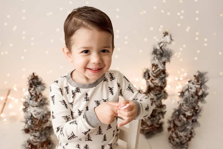 Christmas Mini Studio Mini Session Bakersfield California Photographer