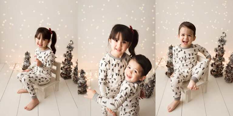 Christmas Mini Studio Mini Session Bakersfield California Photographer