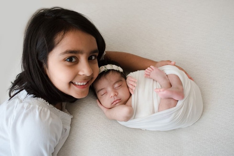 Family and newborn session Bakersfield CA Studio Photographer 