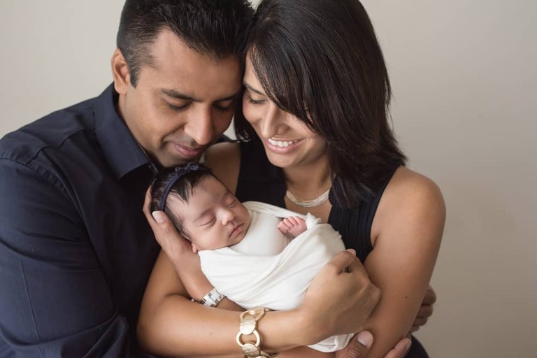 Family and newborn session Bakersfield CA Studio Photographer 