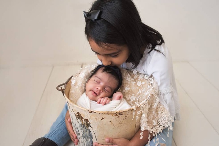 Family and newborn session Bakersfield CA Studio Photographer 