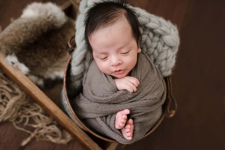Baby Bear Newborn Session Bakersfield CA