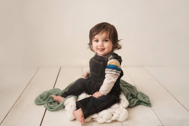 9 Month Milestone Mini Session Bakersfield Baby Photographer