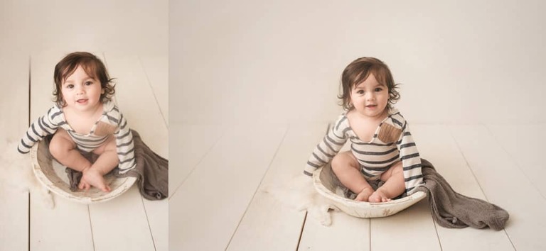 9 Month Milestone Mini Session Bakersfield Baby Photographer