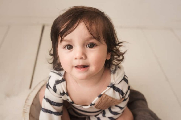 9 Month Milestone Mini Session Bakersfield Baby Photographer