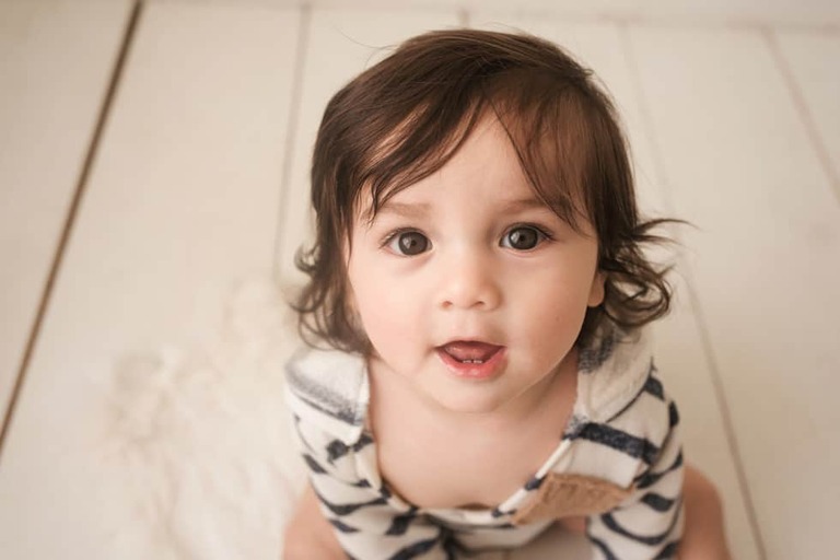 9 Month Milestone Mini Session Bakersfield Baby Photographer