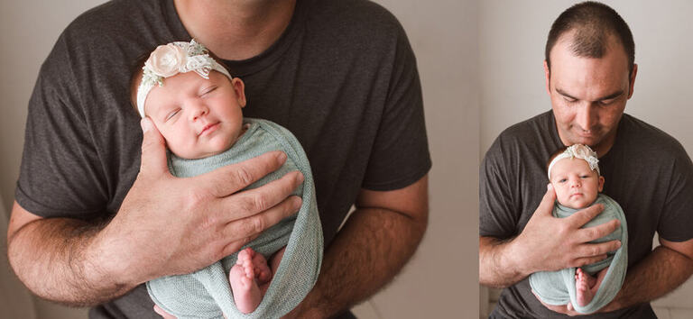 Sweetest little lady, newborn session Bakersfield photographer