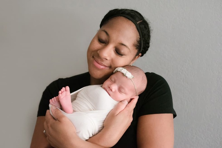 Sweet Grace Newborn Photographer Bakersfield