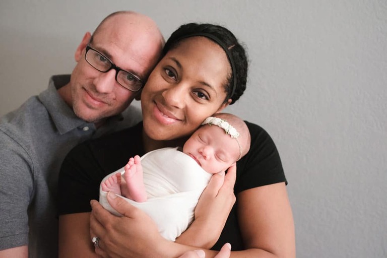 Sweet Grace Newborn Photographer Bakersfield