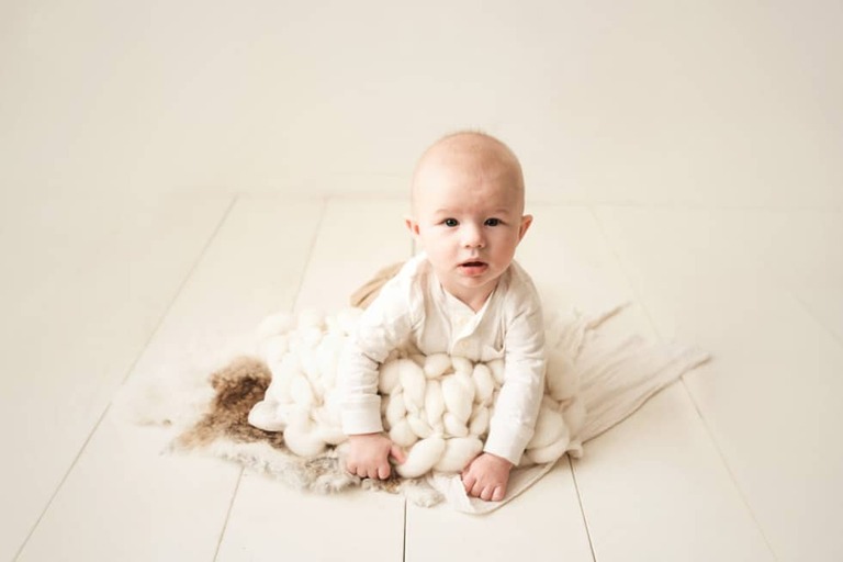 Levi 6 month milestone session bakersfield photographer