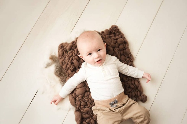 Levi 6 month milestone session bakersfield photographer